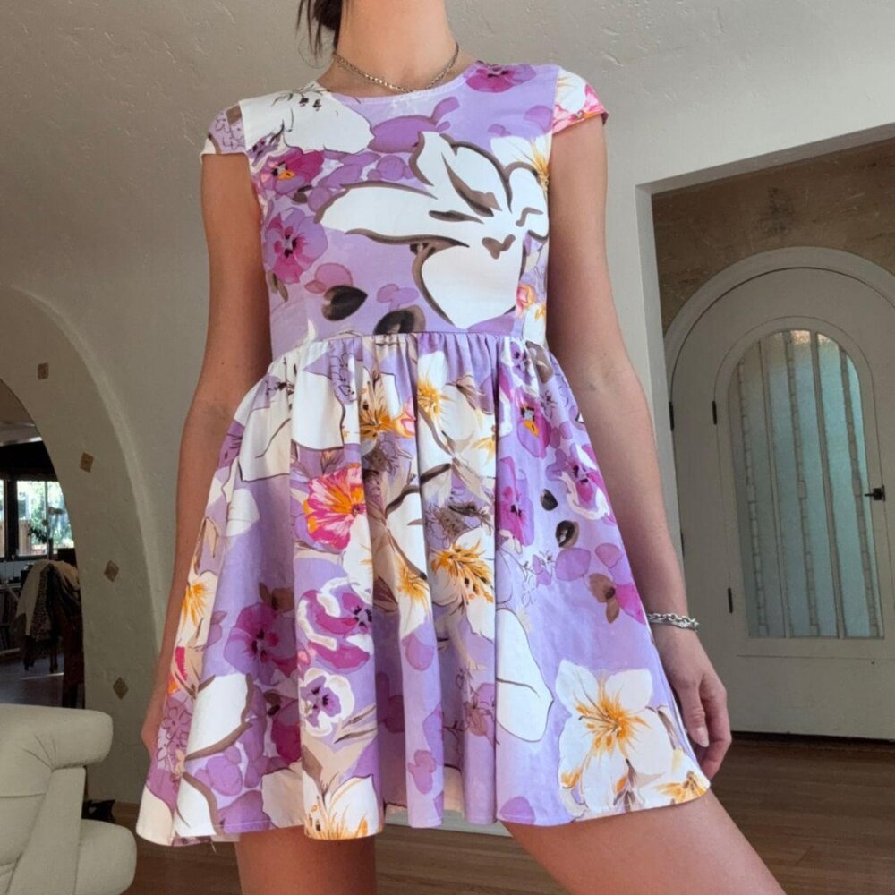 Floral Babydoll Dress